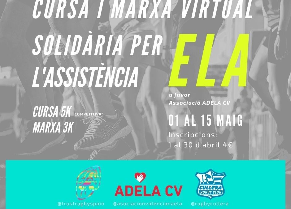 CURSA I MARXA SOLIDÀRIA PER L’ASSISTÈNCIA A FAMÍLIES I MALALTS ELA. REGLAMENT