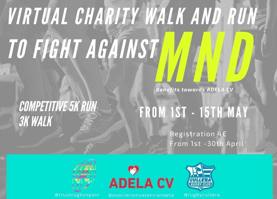 VIRTUAL CHARITY RACE AND WALK TO FIGHT AGAINST MND